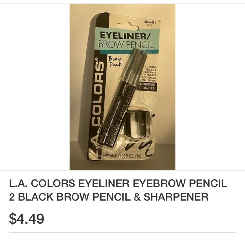 L.A. Colors lot makeup